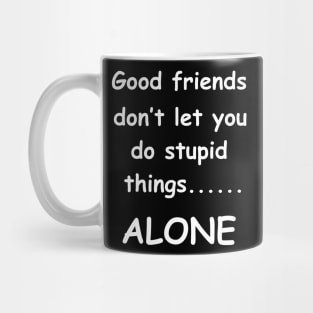 Friends W/B Mug